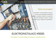 Tablet Screenshot of nokr.cz